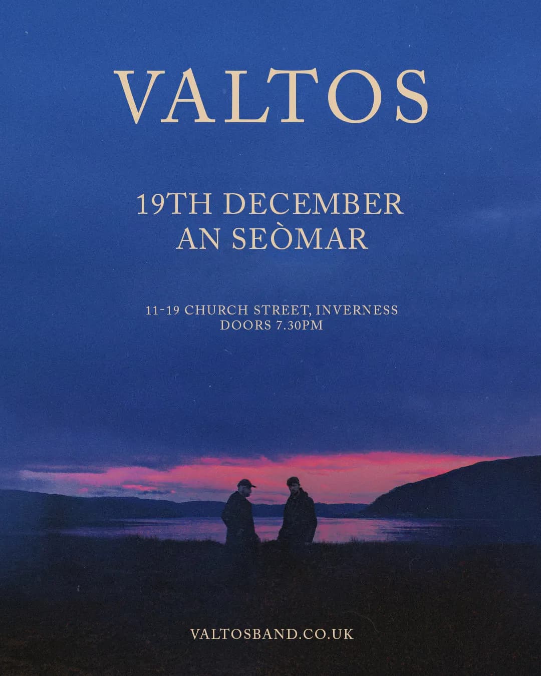 Valtos at An Seòmar — Live Music in Inverness