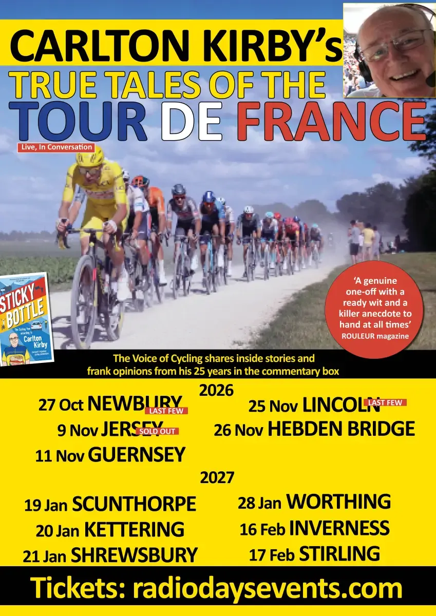 Carlton Kirby's True Tales of the Tour de France — Arts & Culture in Inverness