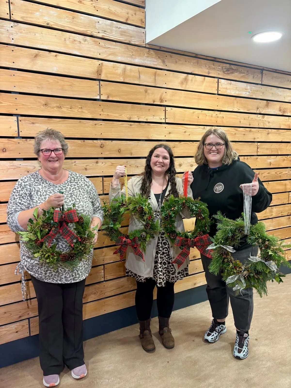 Culloden Christmas Wreath Workshop — Family in Inverness