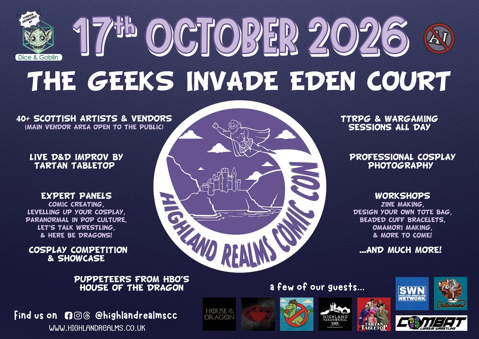 Highland Realms Comic Con — Arts & Culture in Inverness