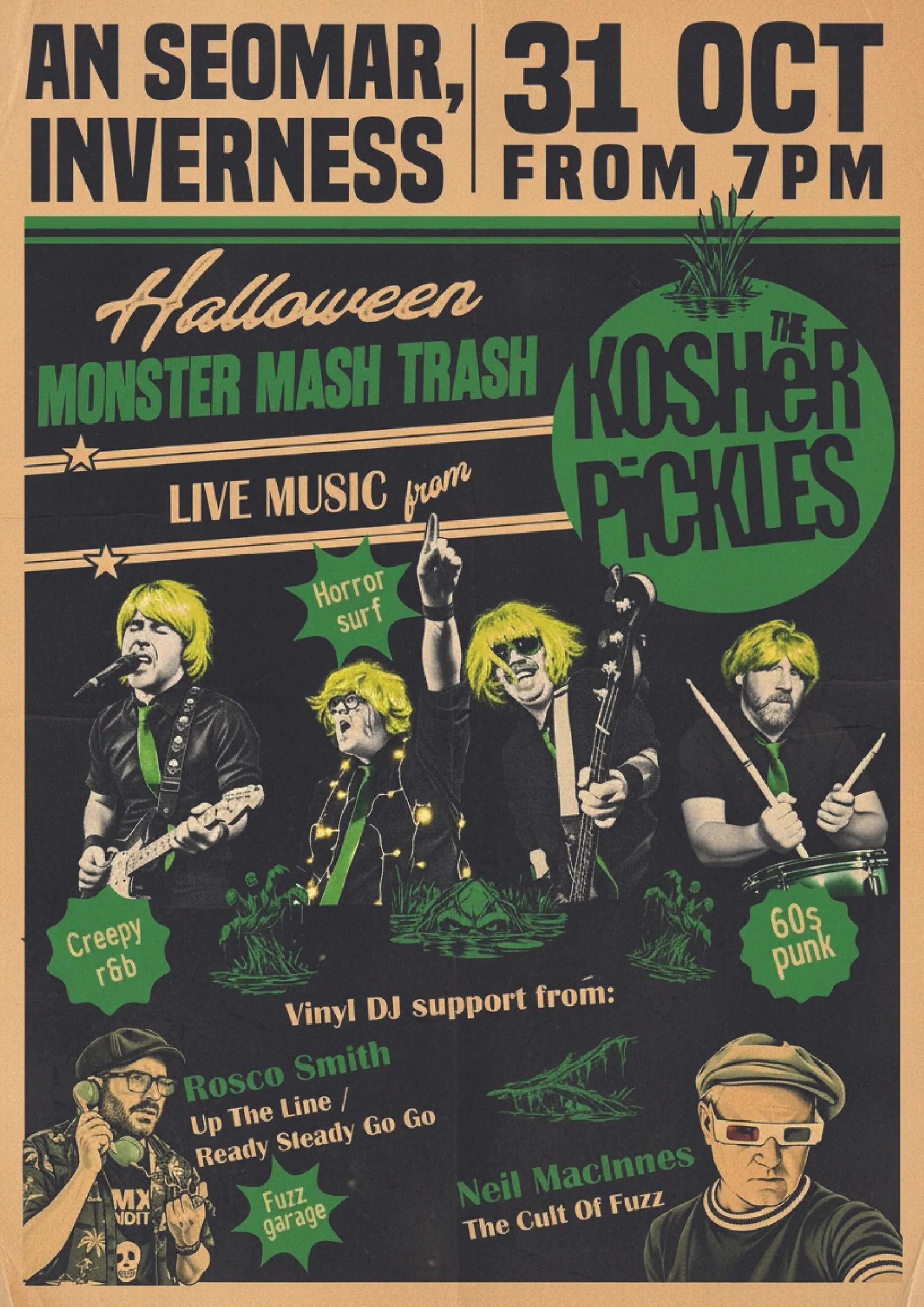 Halloween - Monster Mash Trash — Live Music in Inverness